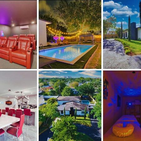 Flaming House With Cinema, Pool & Chill Area Villa Miami Buitenkant foto