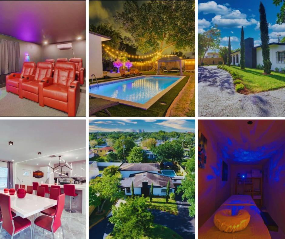Flaming House With Cinema, Pool & Chill Area Villa Miami Buitenkant foto